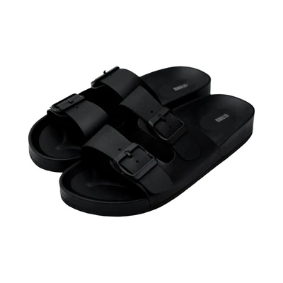 Ataru Ukuran 41 Sandal Slippers Double Strap Slim Hitam