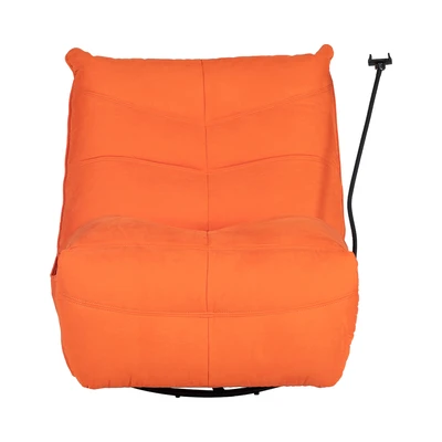 Gambar Cheers Melody Sofa Recliner Rocking Fabric 1 Seater - Oranye