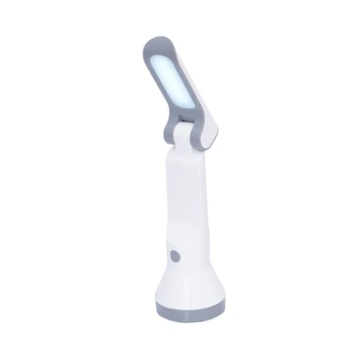 Gambar Powerlite Senter Dengan Lampu Meja Rechargeable