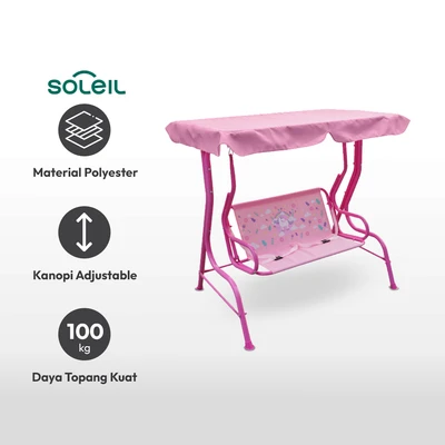 Gambar Soleil Kursi Ayun Anak - Pink