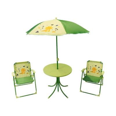 Gambar Soleil Patio Set Kursi Dan Meja Teras Anak Dengan Payung - Hijau