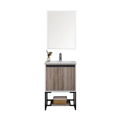 Gambar Acroz Set Kabinet Kamar Mandi PVC Varied 60 - Mix
