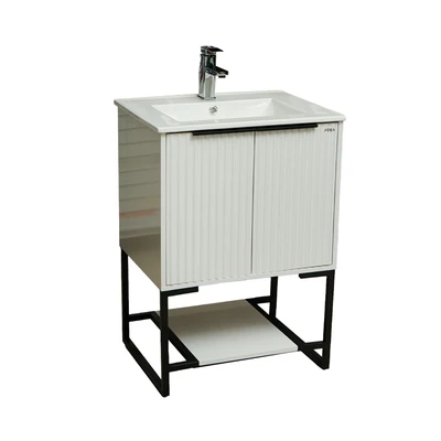 Gambar Fosa Purita Set Kabinet Kamar Mandi PVC - Putih