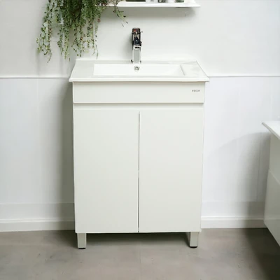 Gambar Fosa Bianca Set Kabinet Kamar Mandi PVC - Putih