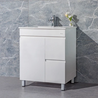 Gambar Fosa Senna Set Kabinet Kamar Mandi PVC - Putih