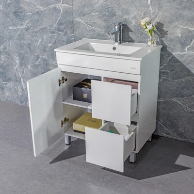 Gambar Fosa Senna Set Kabinet Kamar Mandi PVC - Putih