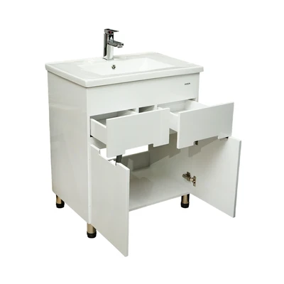 Gambar Fosa Floren Set Kabinet Kamar Mandi PVC - Putih
