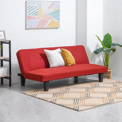 Gambar Informa Martis Oakland Sofa Bed Fabric - Merah