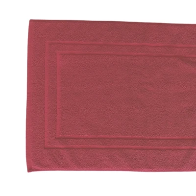 Gambar Forhom 45x70 Cm Keset Kamar Mandi Embossed - Merah Maroon