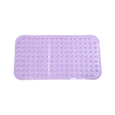 Gambar Forhom Keset Kamar Mandi PVC Suction Rectangle 40x71 cm - Ungu