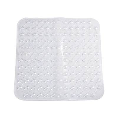 Gambar Forhom Keset Kamar Mandi PVC Suction Square 53x54 cm - Putih