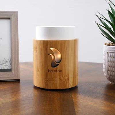 Gambar Breathe Diffuser Aromaterapi Waterless Bambu