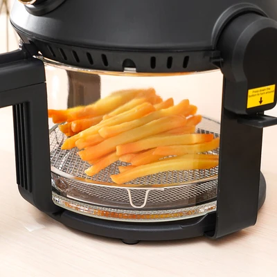 Gambar Kris 3 Ltr Air Fryer Dengan Grill 2 In 1 - Hitam