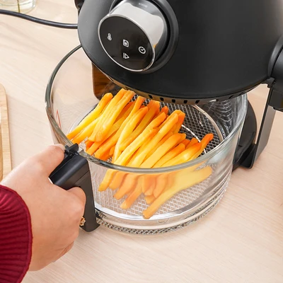 Gambar Kris 3 Ltr Air Fryer Dengan Grill 2 In 1 - Hitam