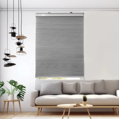 Gambar Forhom 60x180 Cm Honeycomb Blind - Abu-abu Lava