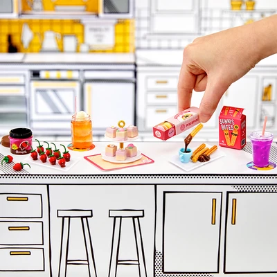 Gambar Miniverse Playset Mini Food Cafe Random