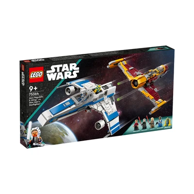 Gambar LEGO Star Wars New Republic E-wing Vs Shin Hatis Starfighter 75364