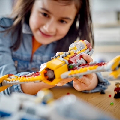 Gambar LEGO Star Wars New Republic E-wing Vs Shin Hatis Starfighter 75364