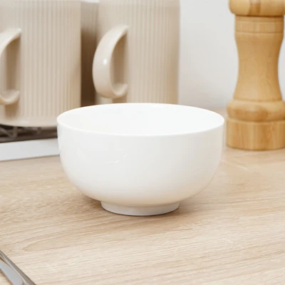 Gambar Appetite Mangkuk Saji Porcelain 11.5 cm - Putih Shine