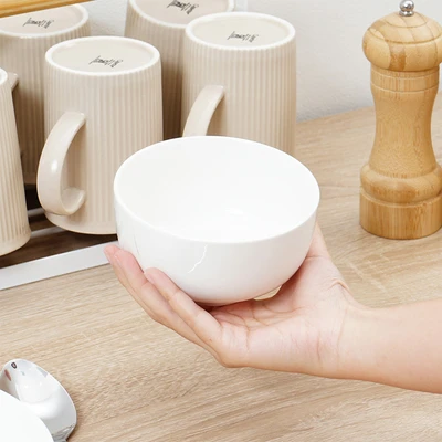 Gambar Appetite Mangkuk Saji Porcelain 11.5 cm - Putih Shine