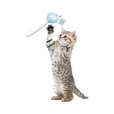Gambar Paws N Tail Mainan Kucing Teaser - Biru