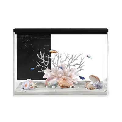 Gambar Krisbow Sync 30 Ltr Aquarium Nano Smart - Abu-abu