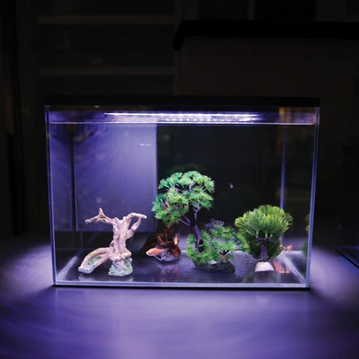 Gambar Krisbow Sync 30 Ltr Aquarium Nano Smart - Abu-abu