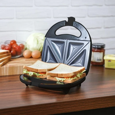 Gambar Kris Toaster Sandwich 2 Slice 600 Watt - Hitam