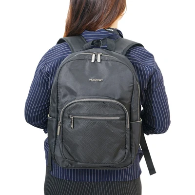 Gambar Passport Jennie Tas Ransel - Hitam