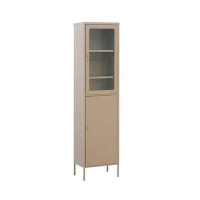 Gambar Informa Flins Lemari Arsip Kantor Metal Half Door - Cokelat