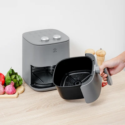 Gambar Kels Lexy Air Fryer 3 Liter - Abu-Abu Tua