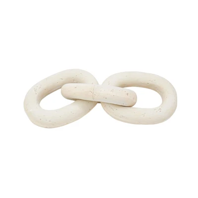Gambar Informa 8x8x23.5 cm Miniatur Dekorasi Chain - Krem