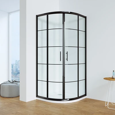 Gambar Fosa Shower Box New 5 mm Jn-H004 - Hitam