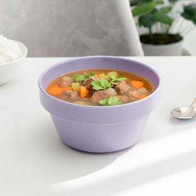 Gambar Appetite Dynamic Mangkuk Porcelain Matte 15.5 cm - Ungu Lavender