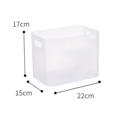 Gambar Stora Kotak Penyimpanan Frosted 22x15x17 cm