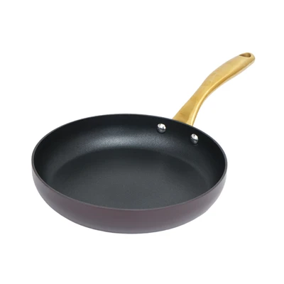 Gambar Sitram Wajan Penggorengan Aluminium 24 cm 439C - Cokelat