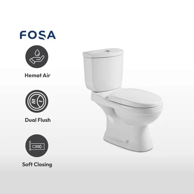 Gambar Fosa Kloset Duduk Duoblock Washdown A2132