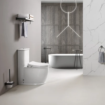 Gambar Acroz Kloset Duduk Monoblock Washdown Washlet A8833