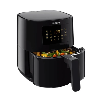 Gambar Philips 4.1 Ltr Air Fryer Hd9255/90 - Hitam