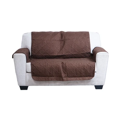 Gambar Informa Sherry Pelindung Sofa Microfiber Jacquard 2 Seater 223x179 - Cokelat