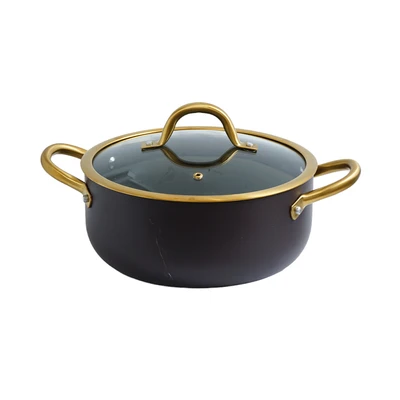 Gambar Sitram Panci Dutch Oven Collection Non-Stick Coating 24 cm - Cokelat