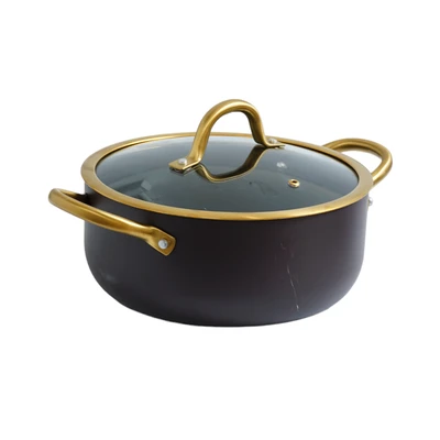 Gambar Sitram Panci Dutch Oven Collection Non-Stick Coating 24 cm - Cokelat