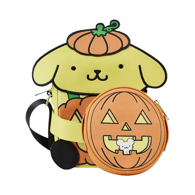 Gambar Loungefly Tas Selempang Anak Sanrio Pompompurin Halloween Santb1692
