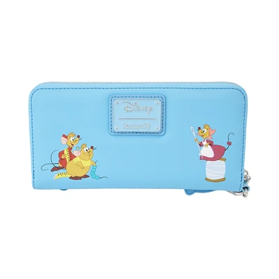 Gambar Loungefly Dompet Cinderella Princess Lenticular Wristlet Wdwa2561