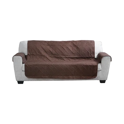 Gambar Informa Sherry Pelindung Sofa Microfiber Jacquard 3 Seater 279x179 - Cokelat