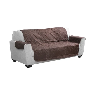 Gambar Informa Sherry Pelindung Sofa Microfiber Jacquard 3 Seater 279x179 - Cokelat
