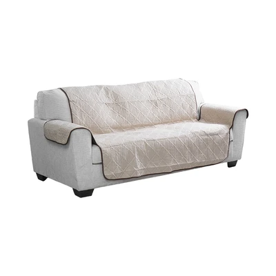 Gambar Informa Sherry Pelindung Sofa Microfiber Jacquard 3 Seater 279x179 - Cokelat