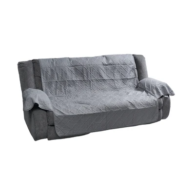 Gambar Informa Sherry Pelindung Sofa Microfiber Jacquard 3 Seater 279x179 - Abu-Abu