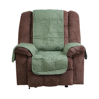 Gambar Informa Sherry Pelindung Sofa Recliner Microfiber Jacquard 165x195 - Hijau