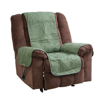 Gambar Informa Sherry Pelindung Sofa Recliner Microfiber Jacquard 165x195 - Hijau
